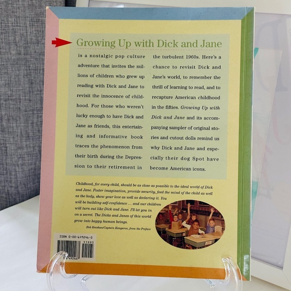 Growing Up With Dick And Jane Paperback Book - Picture 3 of 3